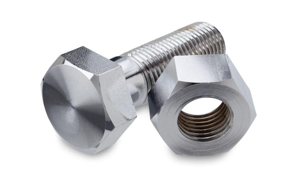 hex bolt and nut